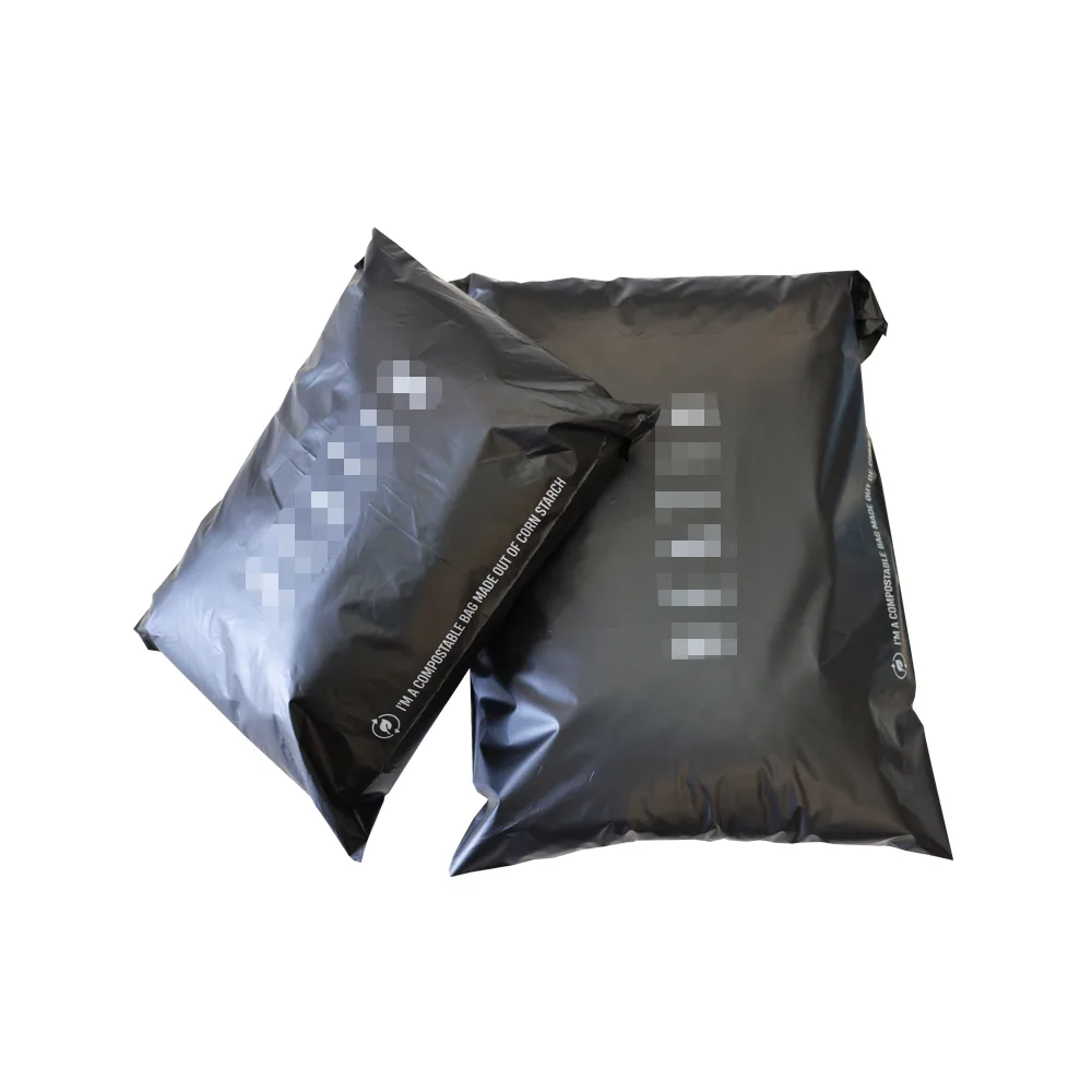 Standard Black Biodegradable Courier Bags Supplier - OZ Bio Pack 14